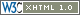 Valid XHTML 1.0 strict!
